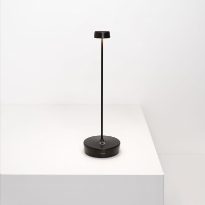 Zafferano Επιτραπέζιο Φωτιστικό Swap table lamp Μαύρη απόχρωση