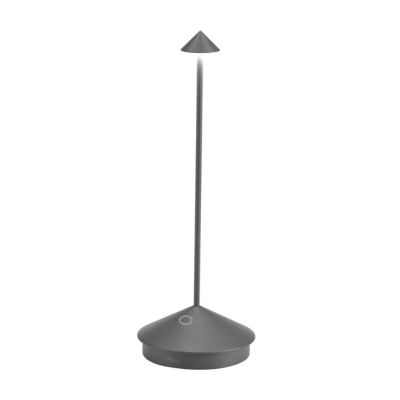 Zafferano Επιτραπέζιο Φωτιστικό Pina table lamp Σκούρο Γκρι απόχρωση