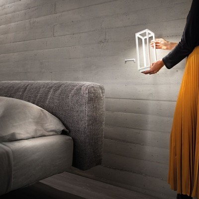 Zafferano Επιτραπέζιο Φωτιστικό Home table lamp Λευκή απόχρωση