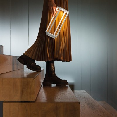 Zafferano Επιτραπέζιο Φωτιστικό Home table lamp Λευκή απόχρωση