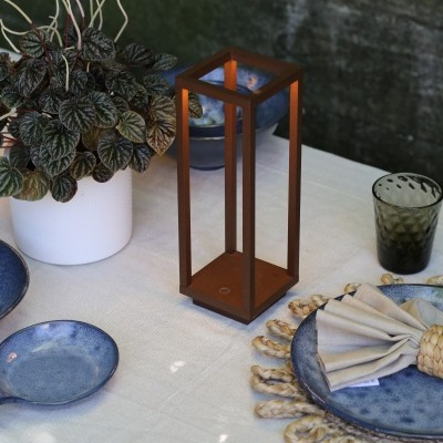 Zafferano Επιτραπέζιο Φωτιστικό Home table lamp Καφέ Σκούρο απόχρωση