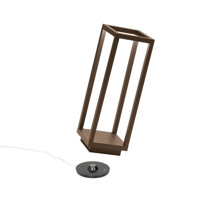 Zafferano Επιτραπέζιο Φωτιστικό Home table lamp Καφέ Σκούρο απόχρωση