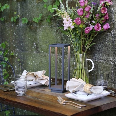 Zafferano Επιτραπέζιο Φωτιστικό Home table lamp Σκούρο Γκρι απόχρωση