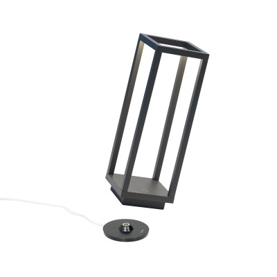 Zafferano Επιτραπέζιο Φωτιστικό Home table lamp Σκούρο Γκρι απόχρωση