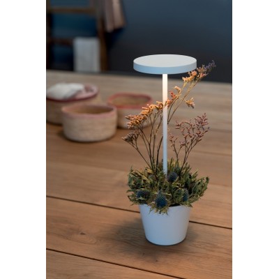 Zafferano Επιτραπέζιο Φωτιστικό Poldina Reverso table lamp Λευκή απόχρωση