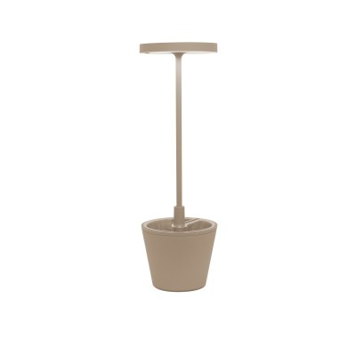 Zafferano Επιτραπέζιο Φωτιστικό Poldina Reverso table lamp Μπεζ απόχρωση
