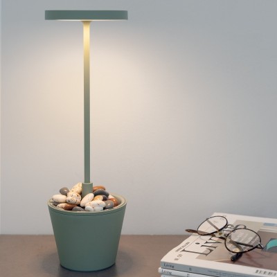 Zafferano Επιτραπέζιο Φωτιστικό Poldina Reverso table lamp Βεραμάν απόχρωση