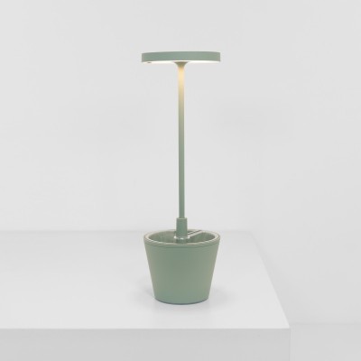 Zafferano Επιτραπέζιο Φωτιστικό Poldina Reverso table lamp Βεραμάν απόχρωση