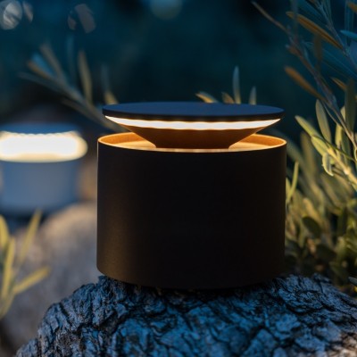 LD1050R3 Zafferano Επιτραπέζιο Φωτιστικό Push-Up table lamp Σκούρο Καφέ απόχρωση