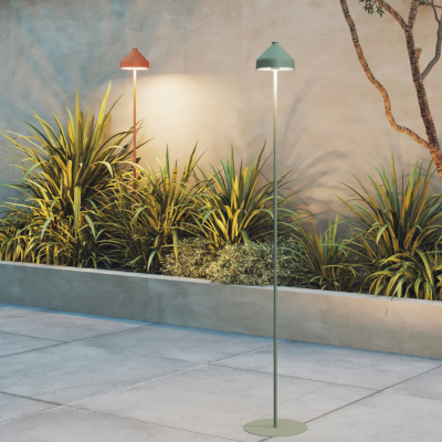 Zafferano Φωτιστικό Δαπέδου LED Amelie floor lamp Βεραμάν απόχρωση