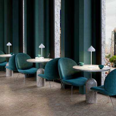 Zafferano Επιτραπέζιo Φωτιστικό LED Amelie floor lamp Λευκή απόχρωση