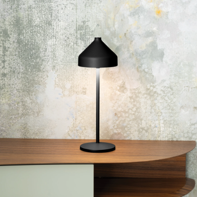 Zafferano Επιτραπέζιo Φωτιστικό LED Amelie floor lamp Μαύρη απόχρωση