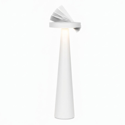 Zafferano επαναφορτιζόμενο φωτιστικό Angelina table lamp Λευκό
