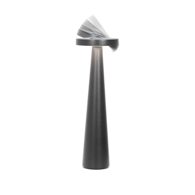 Zafferano επαναφορτιζόμενο φωτιστικό  Angelina table lamp Μαύρο
