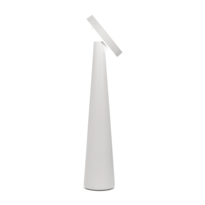 Zafferano επαναφορτιζόμενο φωτιστικό Angelina table lamp Ανοιχτό Γκρι