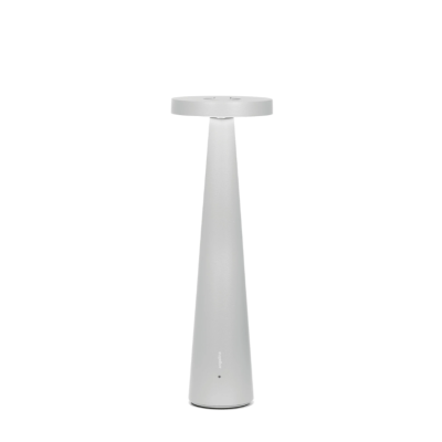 Zafferano επαναφορτιζόμενο φωτιστικό Angelina table lamp Ανοιχτό Γκρι