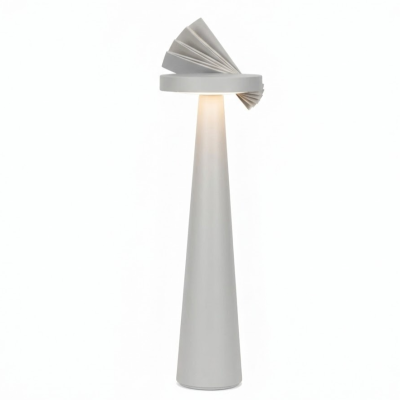 Zafferano επαναφορτιζόμενο φωτιστικό Angelina table lamp Ανοιχτό Γκρι