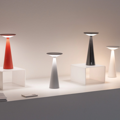Zafferano επαναφορτιζόμενο φωτιστικό Damina table lamp Λευκό