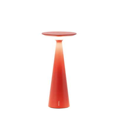 Zafferano επαναφορτιζόμενο φωτιστικό Damina table lamp Κόκκινο