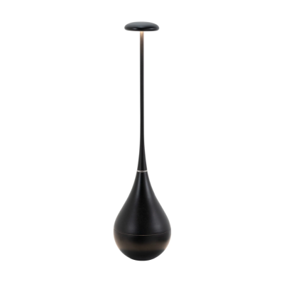 Zafferano επαναφορτιζόμενο φωτιστικό Dondolina table lamp Μαύρο