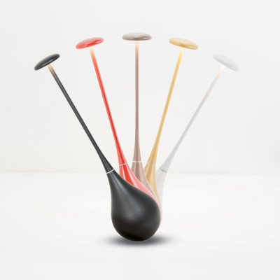 Zafferano επαναφορτιζόμενο φωτιστικό Dondolina table lamp Μαύρο