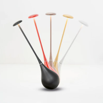 Zafferano επαναφορτιζόμενο φωτιστικό Dondolina table lamp Λευκό