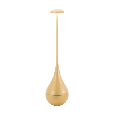 Zafferano επαναφορτιζόμενο φωτιστικό Dondolina table lamp Χρυσό Ματ