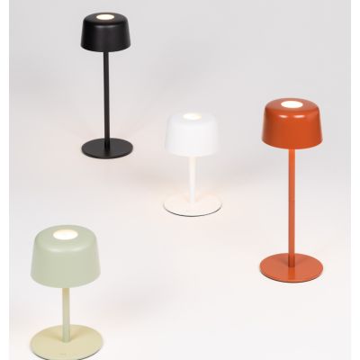 Zafferano επαναφορτιζόμενο φωτιστικό Ailati table lamp Λευκό