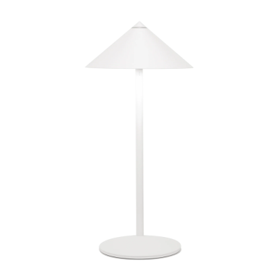 Zafferano επαναφορτιζόμενο φωτιστικό Pina L DESK table lamp Λευκό