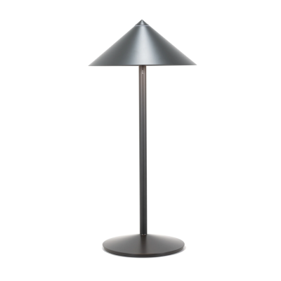 Zafferano επαναφορτιζόμενο φωτιστικό Pina L DESK table lamp Μαύρο