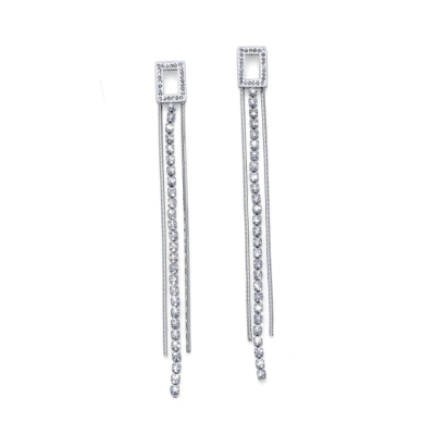 Γυναικεία Σκουλαρίκια Stainless Steel CRYSTALP με κρύσταλλα Swarovski