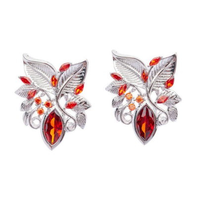 Σκουλαρίκια Oliver Weber με κρύσταλλα Swarovski