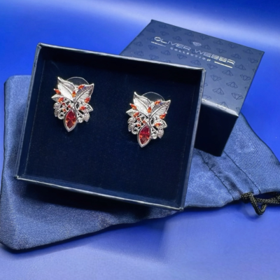 Σκουλαρίκια Oliver Weber με κρύσταλλα Swarovski