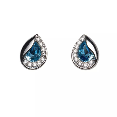 Σκουλαρίκια με κρύσταλλα Swarovski