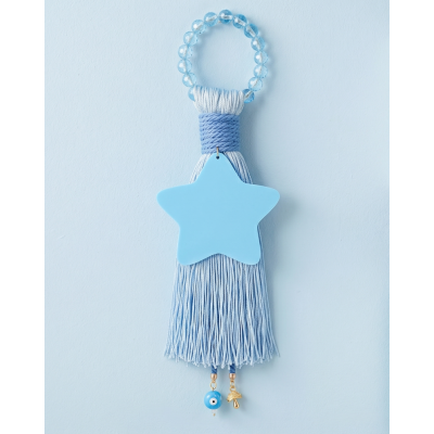 Παιδικό Χειροποίητο Γούρι "Blue Star" για Αγοράκι