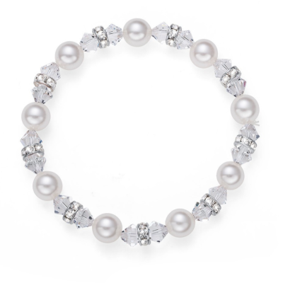 Βραχιόλι Ελαστικό με κρύσταλλα Swarovski