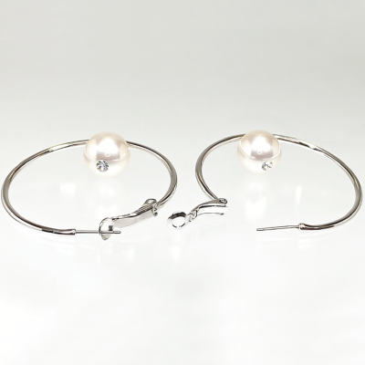 Σκουλαρίκια με Πέρλες & κρύσταλλα Swarovski