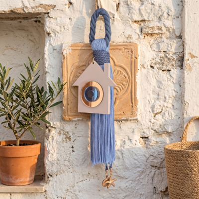 Χειροποίητο κρεμαστό γούρι GREKAS JEWELRY HOME