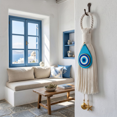 Χειροποίητο κρεμαστό γούρι GREKAS JEWELRY HOME