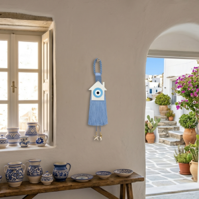 Χειροποίητο κρεμαστό γούρι GREKAS JEWELRY HOME