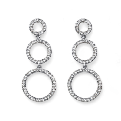 Σκουλαρίκια με κρύσταλλα Swarovski