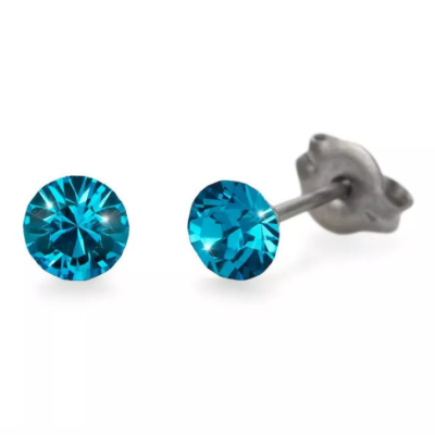 Σκουλαρίκια  με κρύσταλλα Swarovski