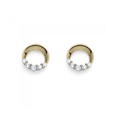 Σκουλαρίκια  με κρύσταλλα Swarovski