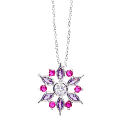 Κολιέ με κρύσταλλα Swarovski