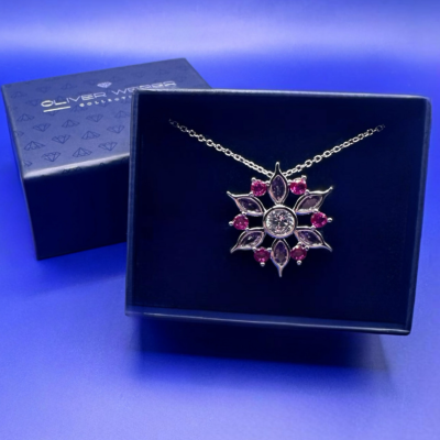 Κολιέ με κρύσταλλα Swarovski