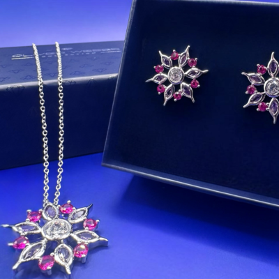 Κολιέ με κρύσταλλα Swarovski
