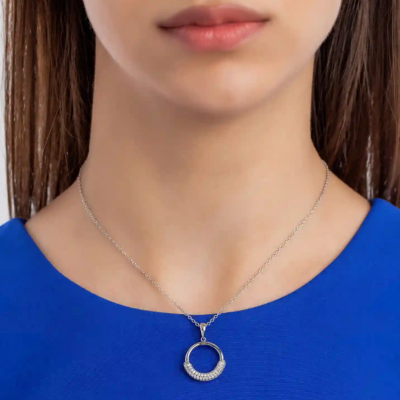 Κολιέ  με κρύσταλλα Swarovski