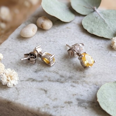 Ασημένια Σκουλαρίκια 925° GREKAS JEWELRY