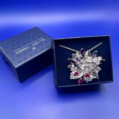 Κολιέ με κρύσταλλα Swarovski