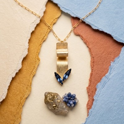 Χειροποίητο Επιχρυσωμένο Κολιέ GREKAS JEWELRY